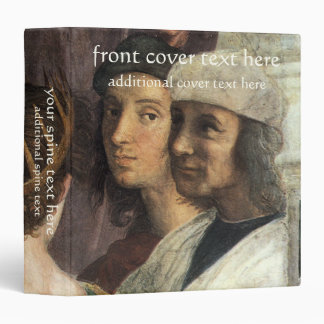 School of Athens by Raphael, Vintage Renaissance Binder