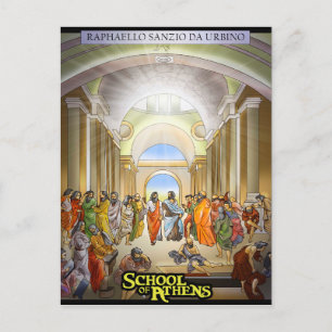 School of Athens Postcard