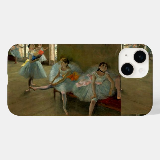 SCHOOL OF DANCE /BALLERINA BALLET DANCER IN BLUE Case-Mate iPhone CASE (Back (Horizontal))