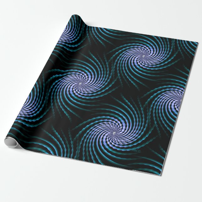 School of Jellyfish... Wrapping Paper (Unrolled)