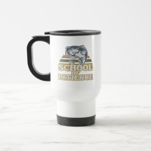 School of Patience Fishing Club Travel Mug