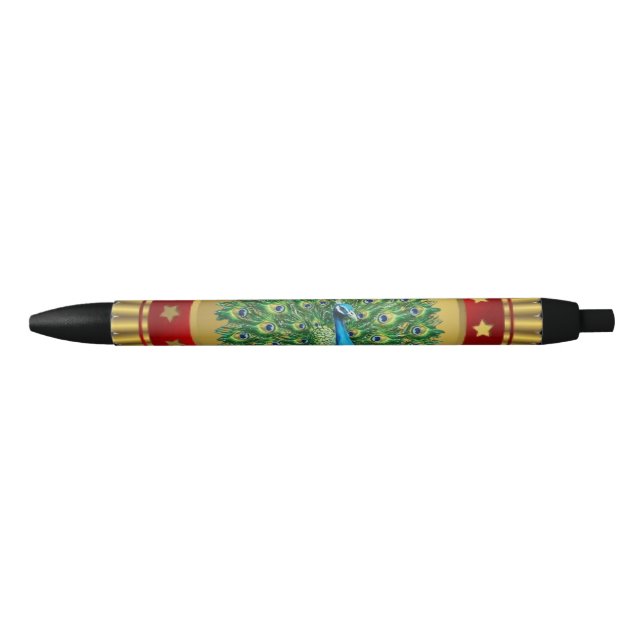  School  Office School Supplies Writings Black Ink Pen (Front)
