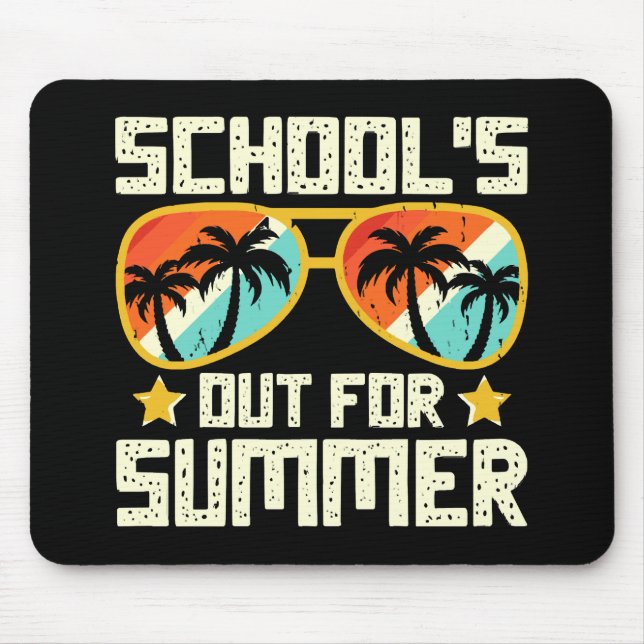 School Out For Summer Mouse Pad (Front)