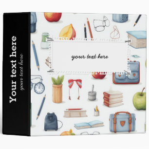 School pattern binder