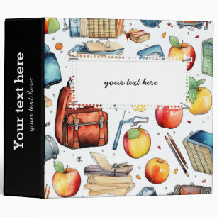 School pattern binder