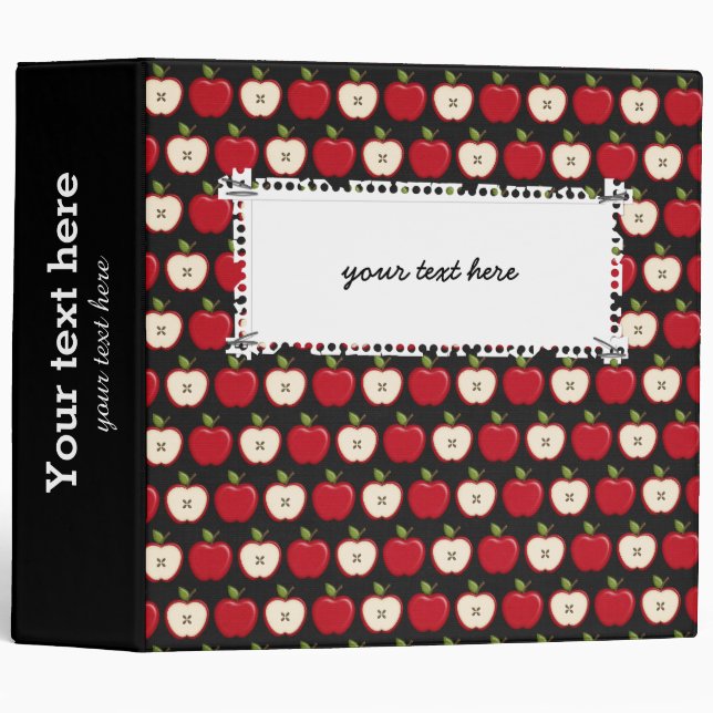 School pattern binder (Front/Spine)