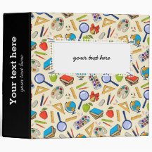 School pattern binder