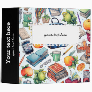 School pattern binder