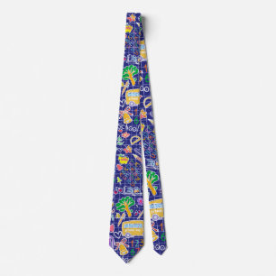 School pattern tie