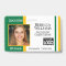 School Photo Badge - Green and Gold