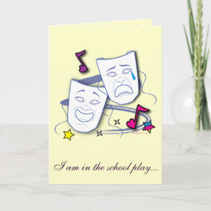 School Play Invitation: Customizable Invitation