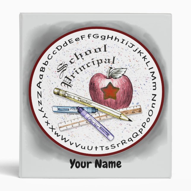 School Principal Binder (Front)