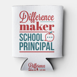 School Principal Difference Maker Can Cooler