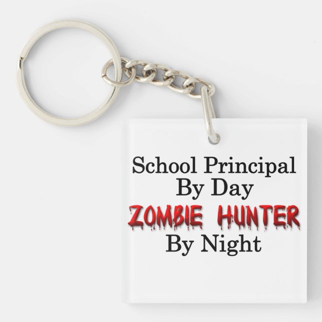 School Principal Keychain (Front)