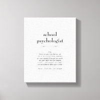 School Psychologist Definition Thank You Gift