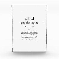 School Psychologist Definition Thank You Gift