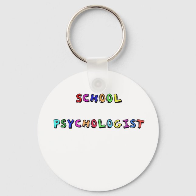 SCHOOL PSYCHOLOGIST KEYCHAIN (Front)