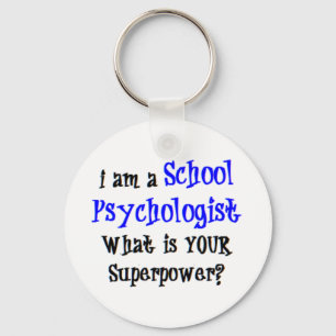 school psychologist keychain