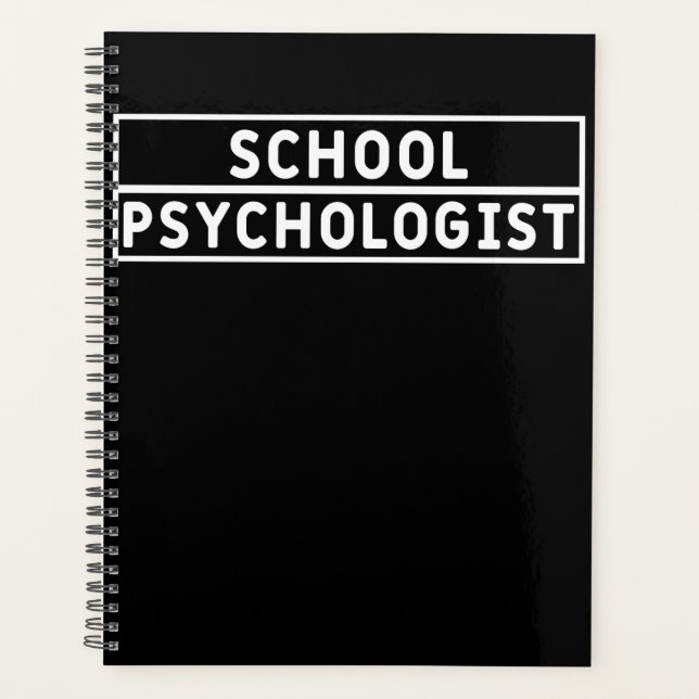 School Psychologist Planner (Front)