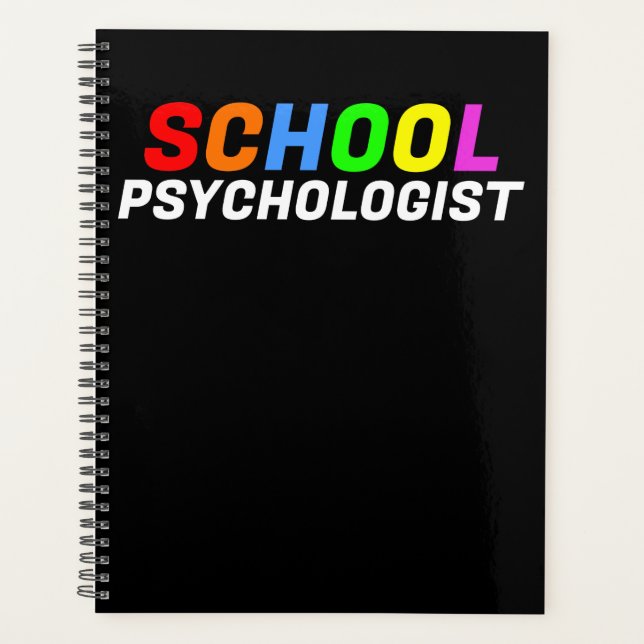 School Psychologist Planner (Front)
