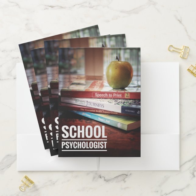 School Psychologist Pocket Folders (In Situ)