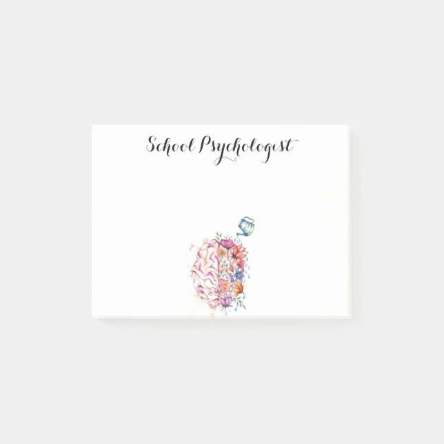 School Psychologist  Post-it Notes (Front)