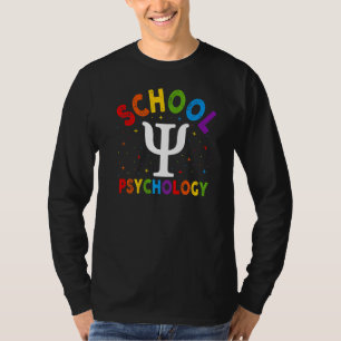 School Psychologist Psi School Therapist T-Shirt