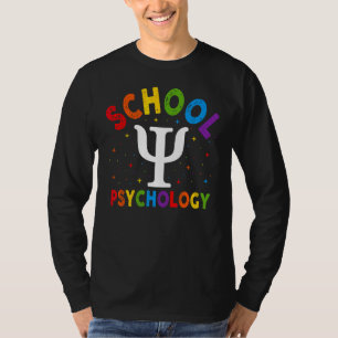 School Psychologist Psi School Therapist T-Shirt