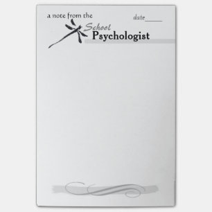 School Psychologist's Dragonfly Large-Size Post-it Post-it Notes