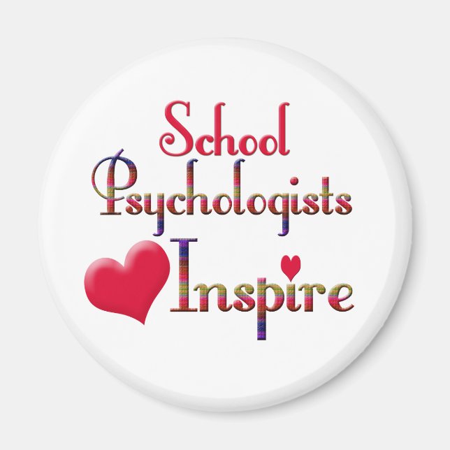 School Psychologists Inspire Magnet (Front)