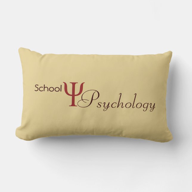 School Psychology Accent Pillow (Front)