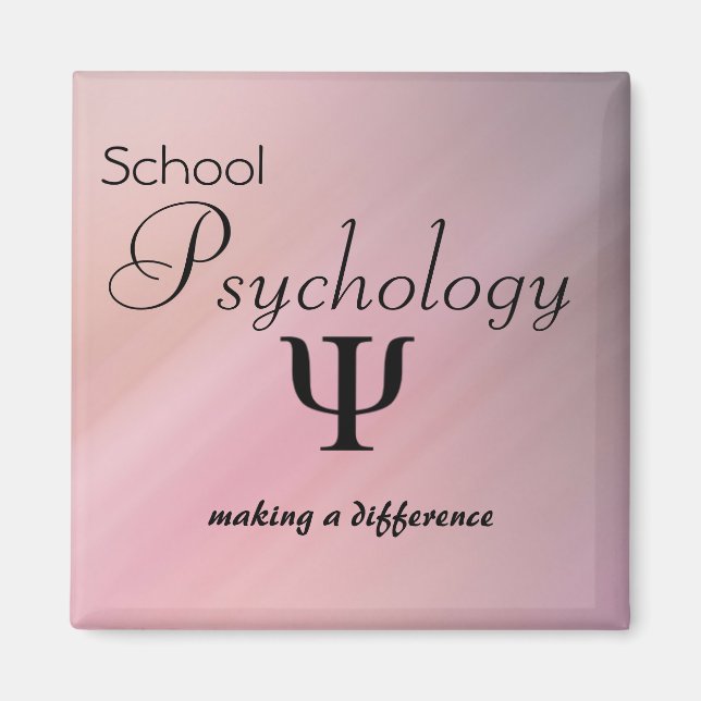 School Psychology Making a Difference Magnet (Front)