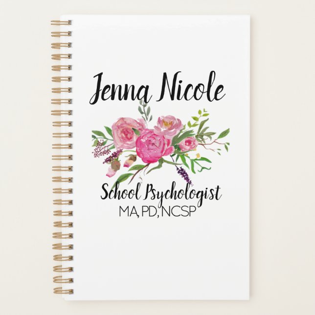 School Psychology Planner (Front)