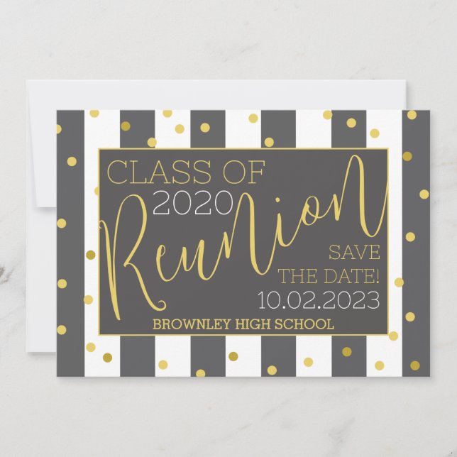 School Reunion Design Invitation (Front)