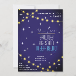 School reunion invitation