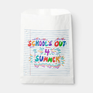 School’s out for summer favour bag