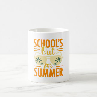 School’s Out For Summer Summertime Vacation Break Coffee Mug