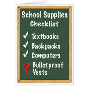 School Safety Supplies Checklist
