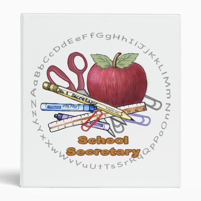School Secretary  Binder (Front)