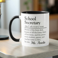 School Secretary Definition Custom Appreciation