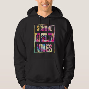 School Secretary Lifestyle Support Community Devel Hoodie