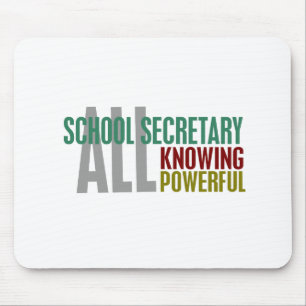 School Secretary Mouse Pad