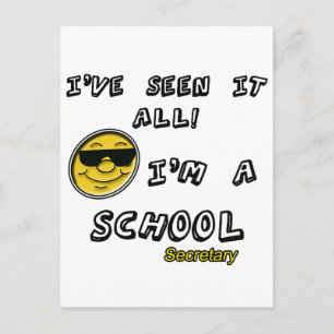 School Secretary Postcard