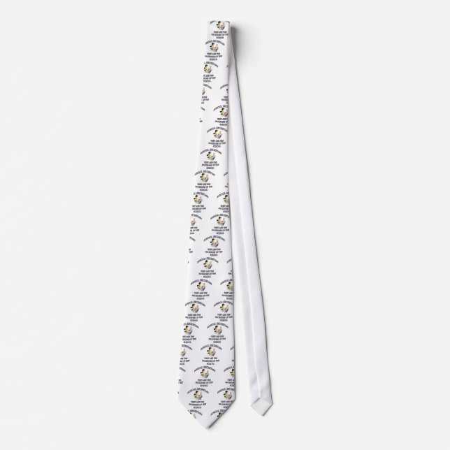 SCHOOL SECRETARY TIE (Front)