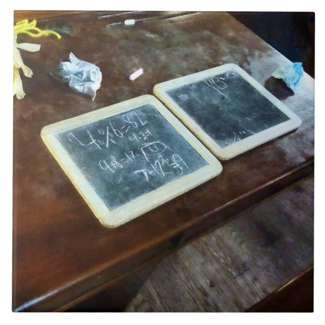 School Slates Tile (Front)