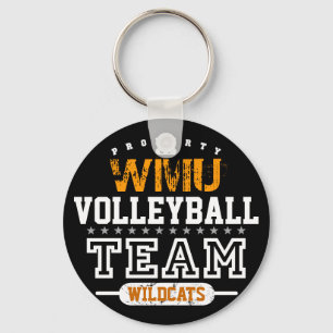 School Sport Team Keychain