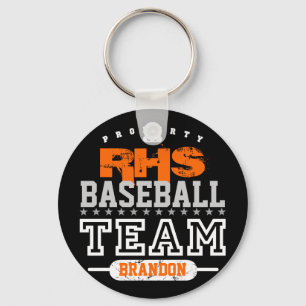 School Sport Team Keychain