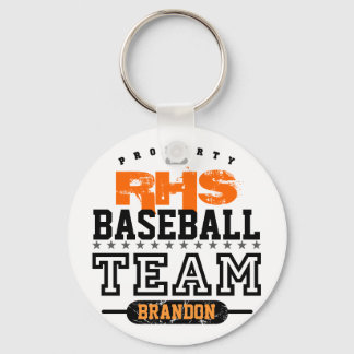 School Sport Team Keychain