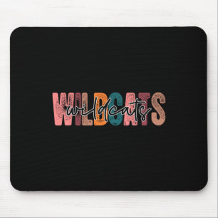 School Sports Fan Team Spirit Mouse Pad