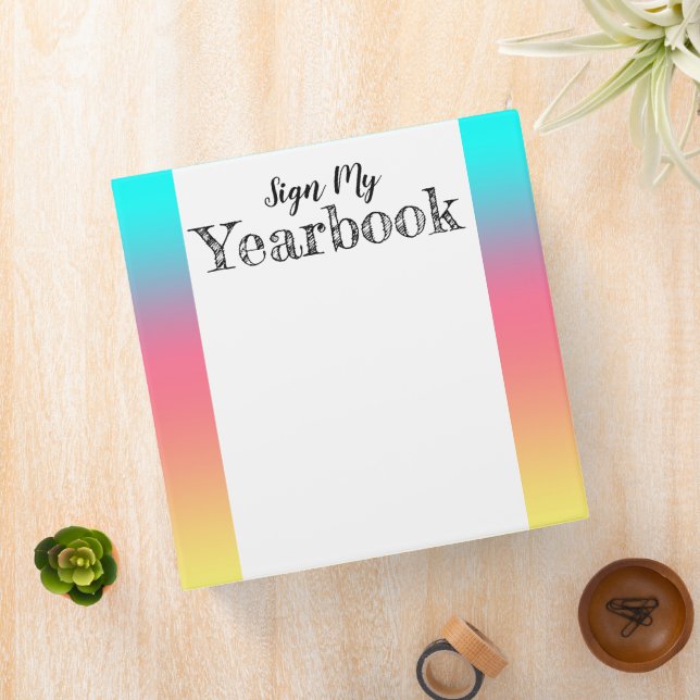 School Student Signed Binder (In Situ)